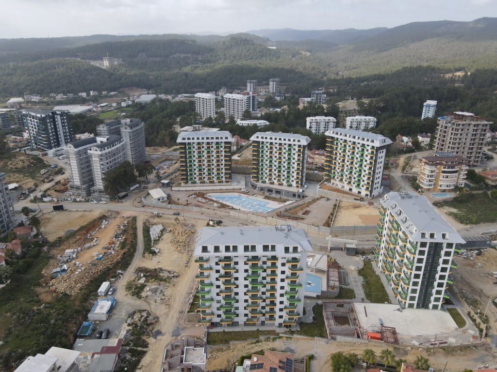 Large-scale residential complex in a quiet area of Avsallar - Umbrella Group