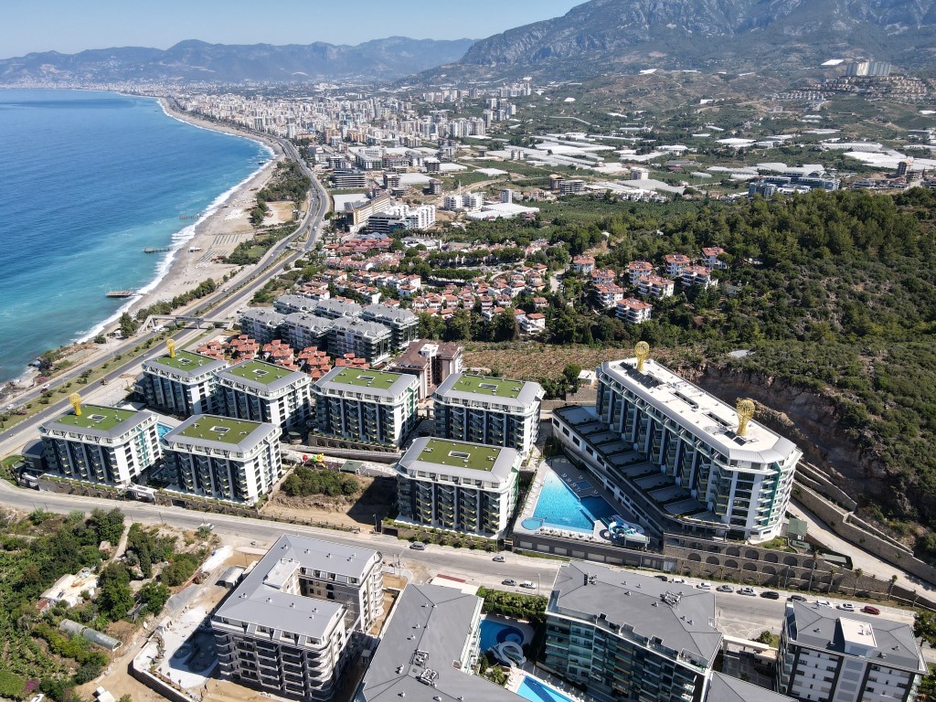 A grandiose residential complex with an area of 25.000 m2, on the first line with a private beach - Umbrella Group