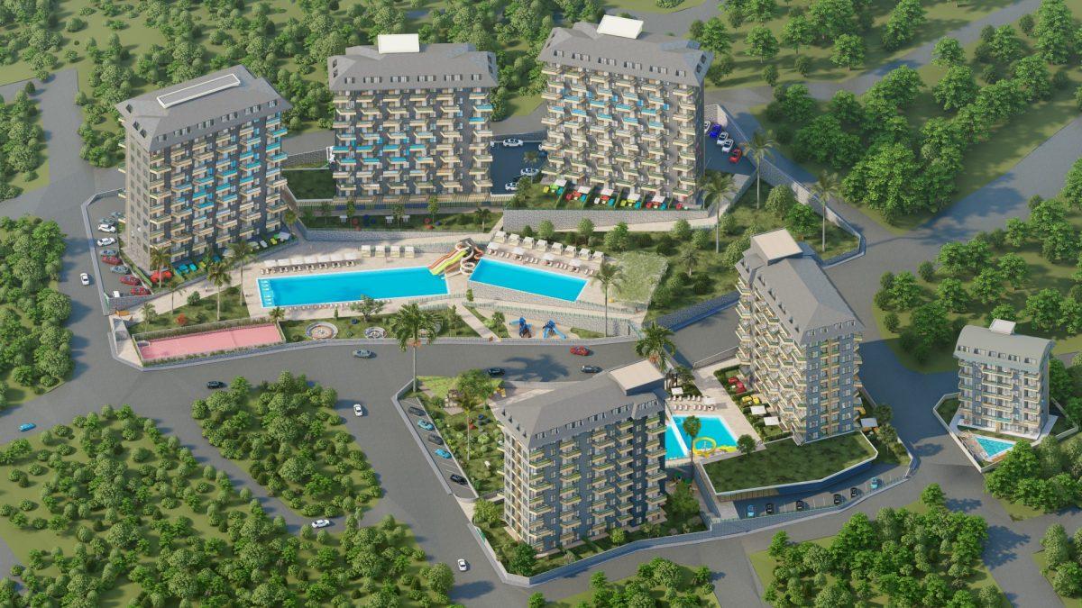 Large-scale residential complex in a quiet area of Avsallar - Umbrella Group - Photo 4