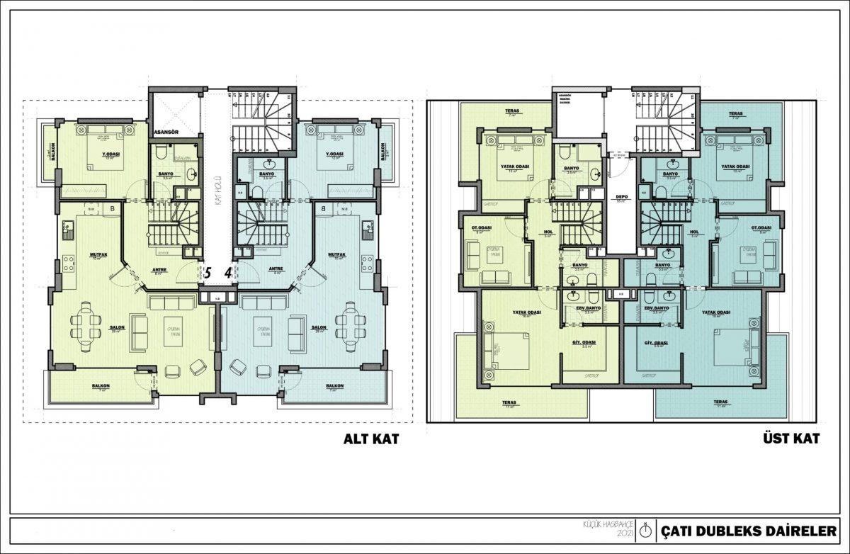 Residential complex with panoramic views in the center of Alanya - Umbrella Group - Photo 13