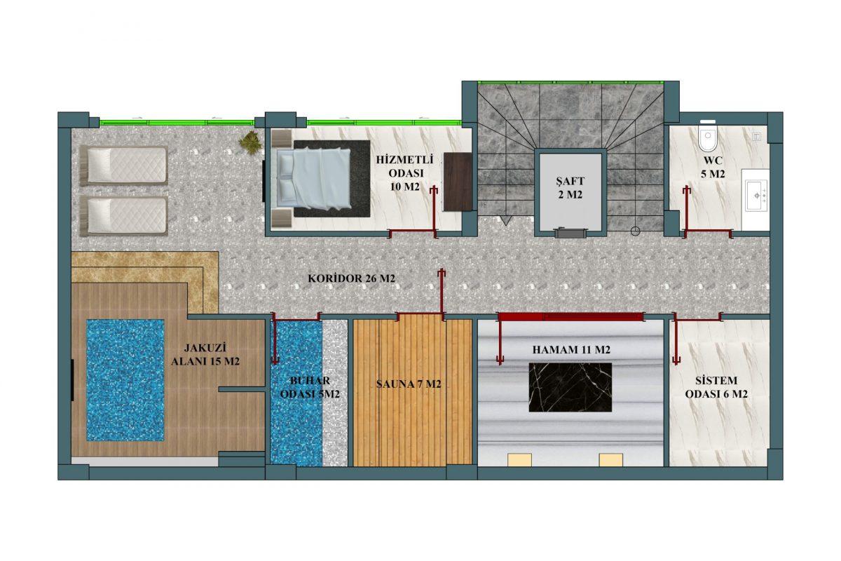 Investment project of LUXE class Villas in Kargicak area - Umbrella Group - Photo 13