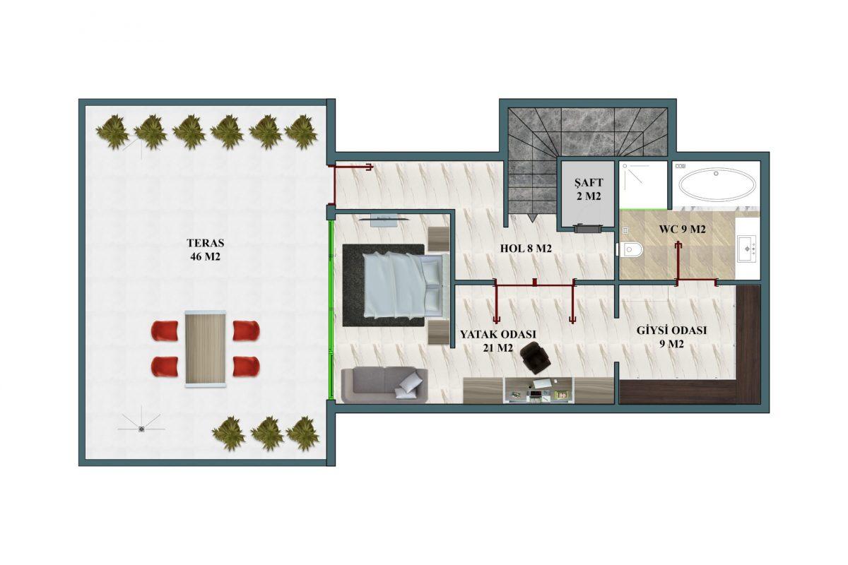 Investment project of LUXE class Villas in Kargicak area - Umbrella Group - Photo 14