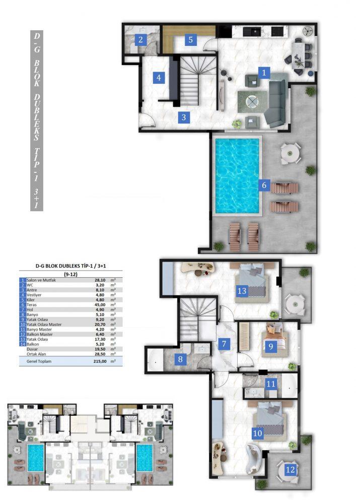 Premium class complex in the most picturesque area of Alanya-Kargicak - Umbrella Group - Photo 49