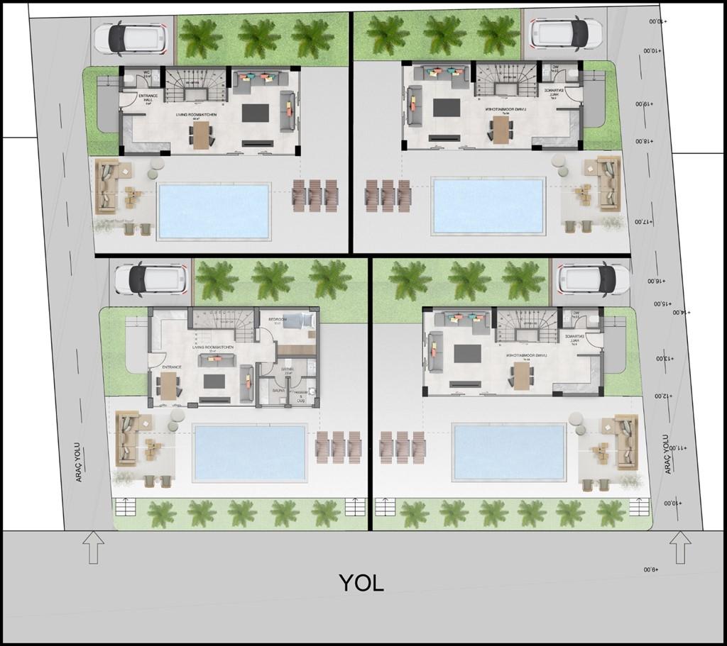 New complex of 4 detached villas with private pool and garden - Umbrella Group - Photo 19