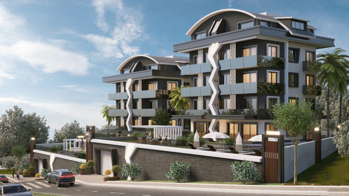 Residential complex with panoramic views in the center of Alanya - Umbrella Group - Photo 3