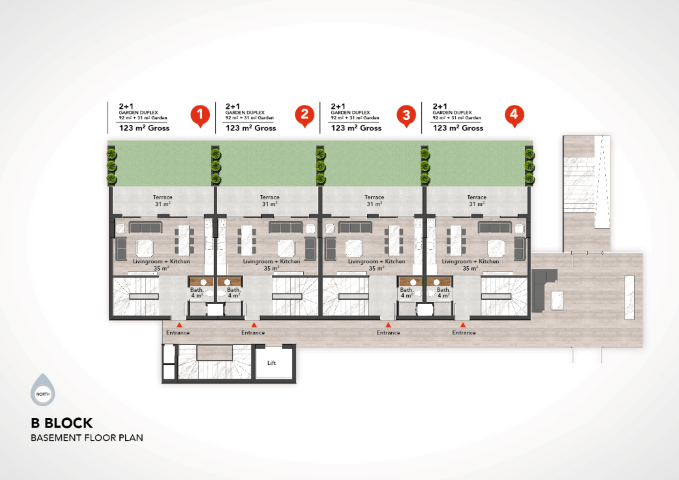 Complex in the center of Alanya on Damlatas beach - Umbrella Group - Photo 26