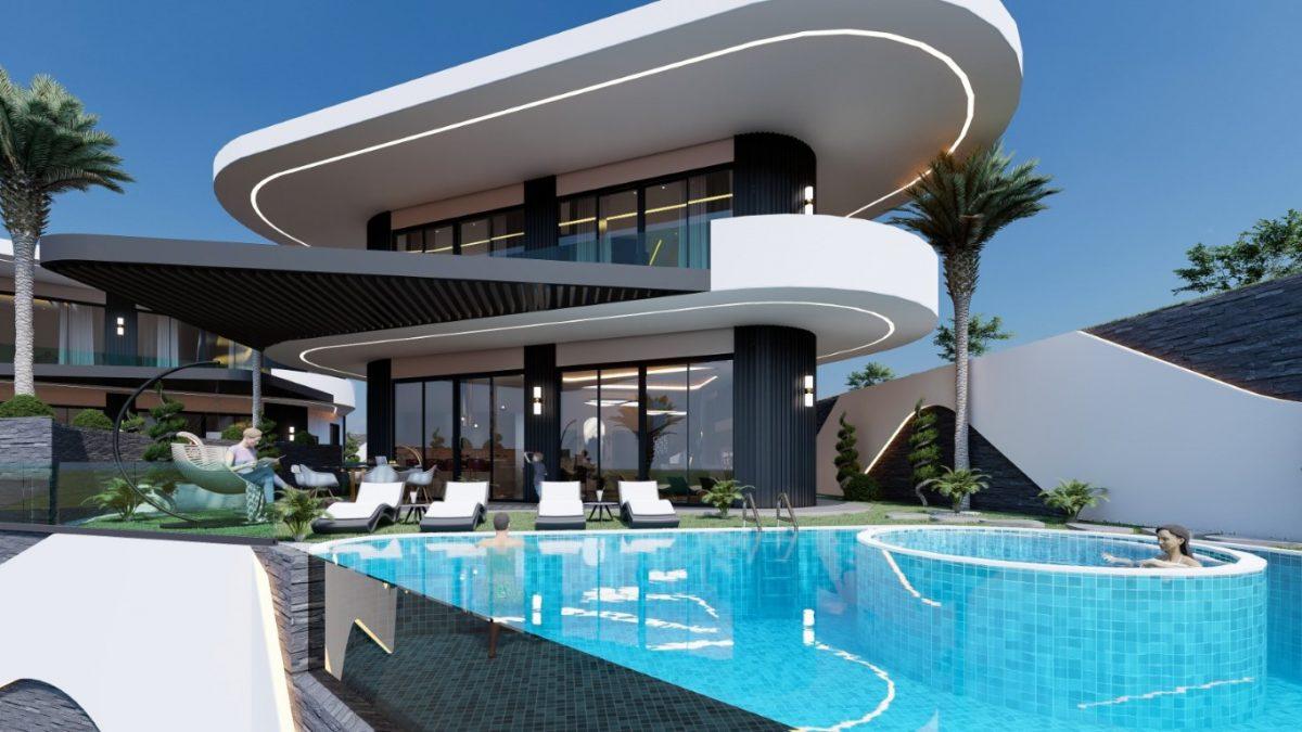Modern three-bedroom villa in Mahmutlar - Umbrella Group