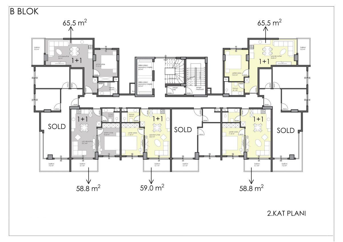 Premium class apartments in the center of Alanya - Umbrella Group - Photo 47