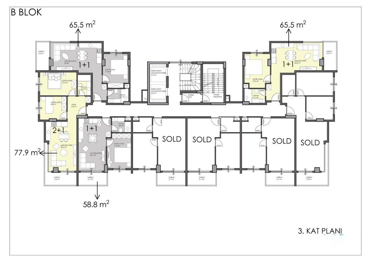 Premium class apartments in the center of Alanya - Umbrella Group - Photo 48