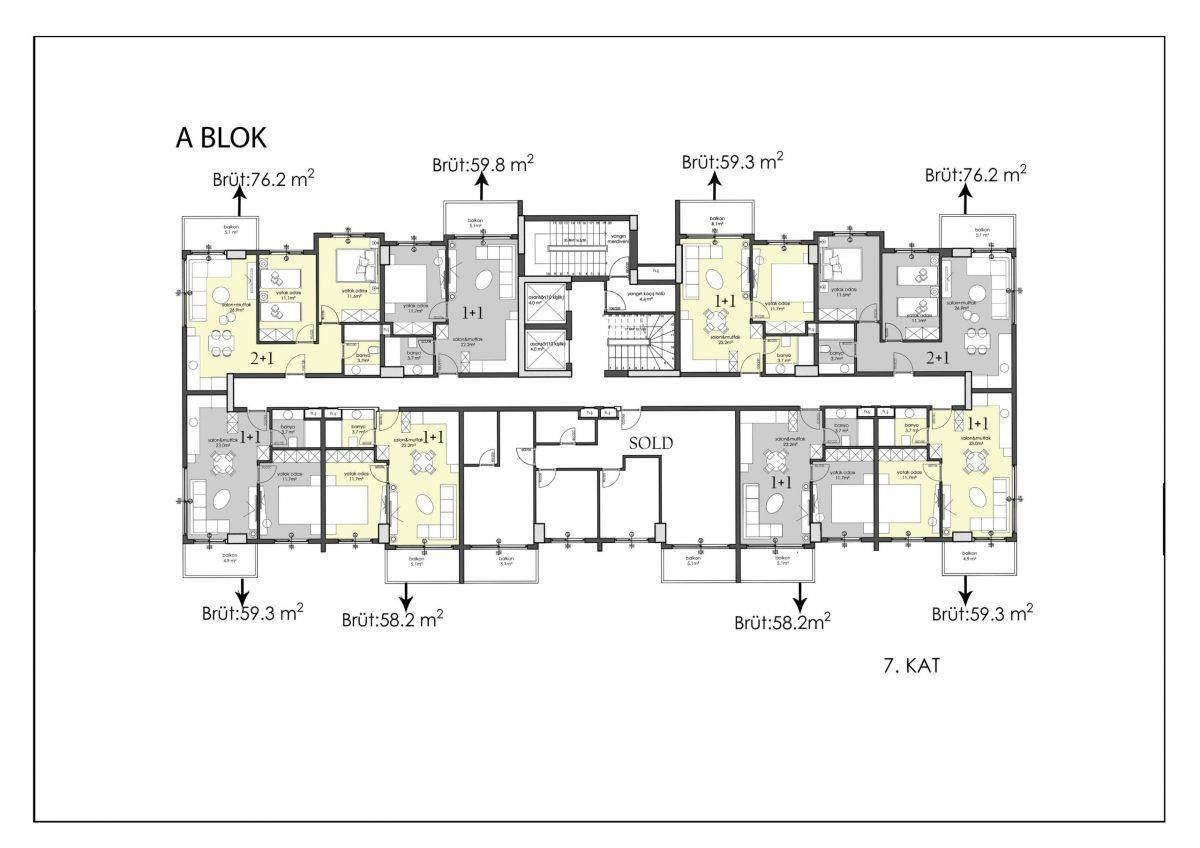 Premium class apartments in the center of Alanya - Umbrella Group - Photo 41