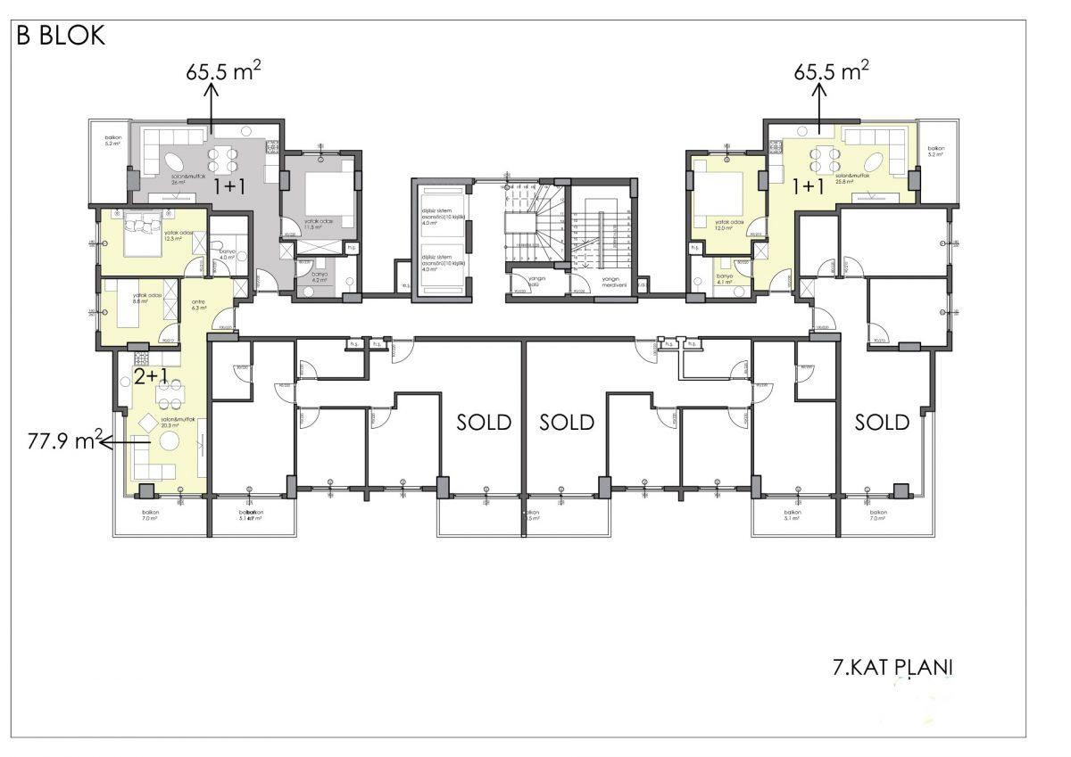 Premium class apartments in the center of Alanya - Umbrella Group - Photo 52