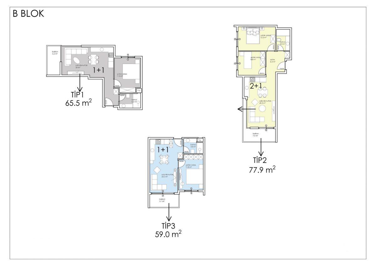 Premium class apartments in the center of Alanya - Umbrella Group - Photo 55