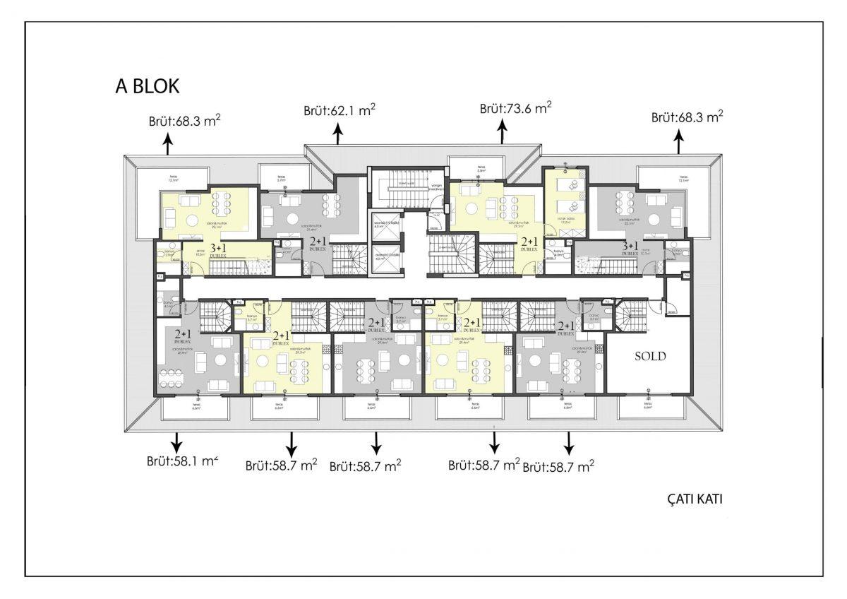 Premium class apartments in the center of Alanya - Umbrella Group - Photo 43