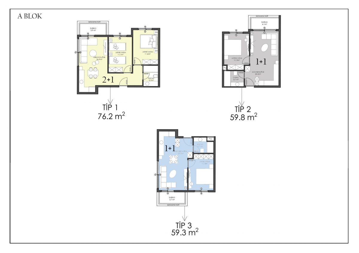 Premium class apartments in the center of Alanya - Umbrella Group - Photo 45