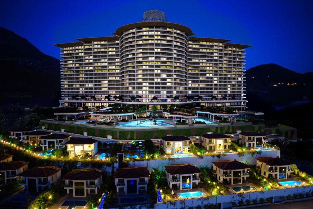 A complex with the infrastructure of a 5* hotel in a quiet area of Alanya - Umbrella Group