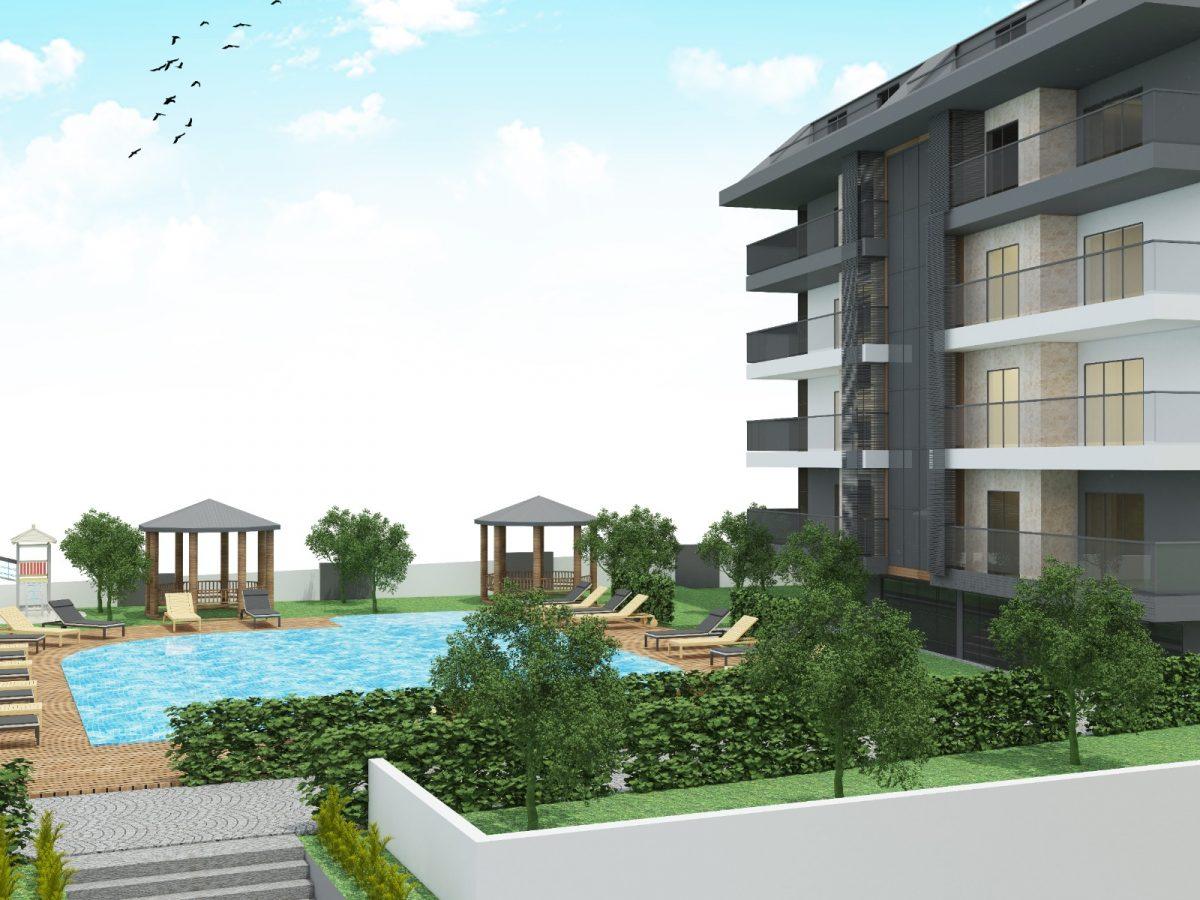 Apartments with a separate kitchen in a new residential complex in Oba - Umbrella Group - Photo 10