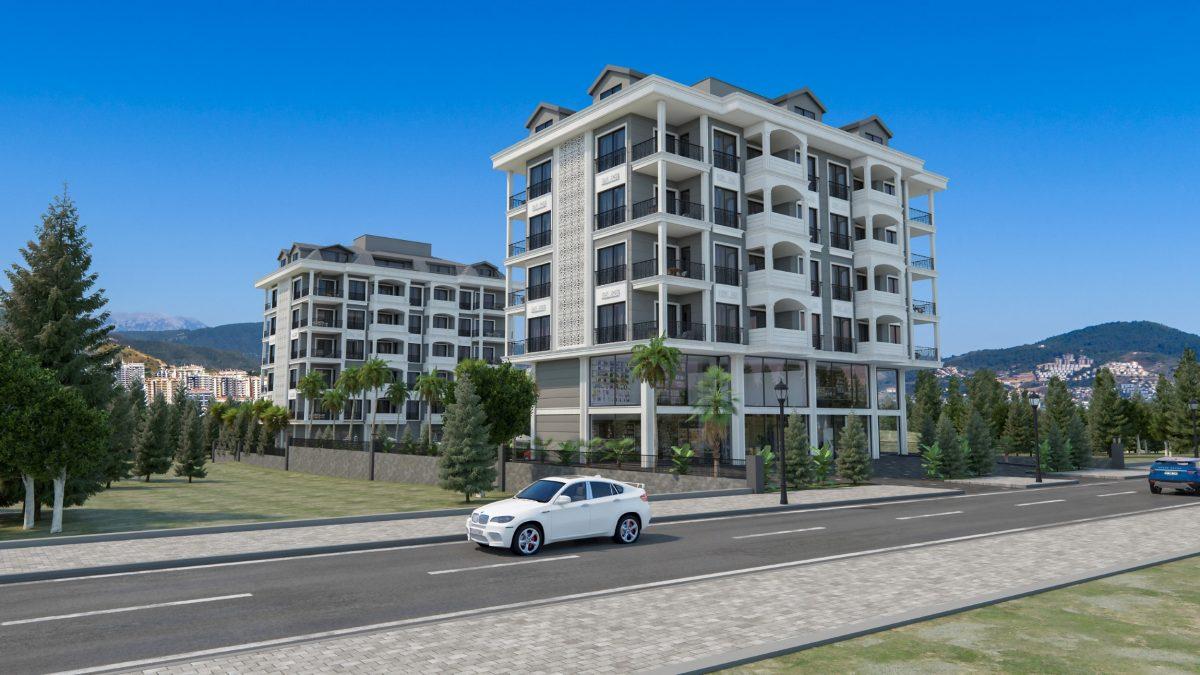 Apartments and penthouses in a new residential complex in Kargicak - Umbrella Group