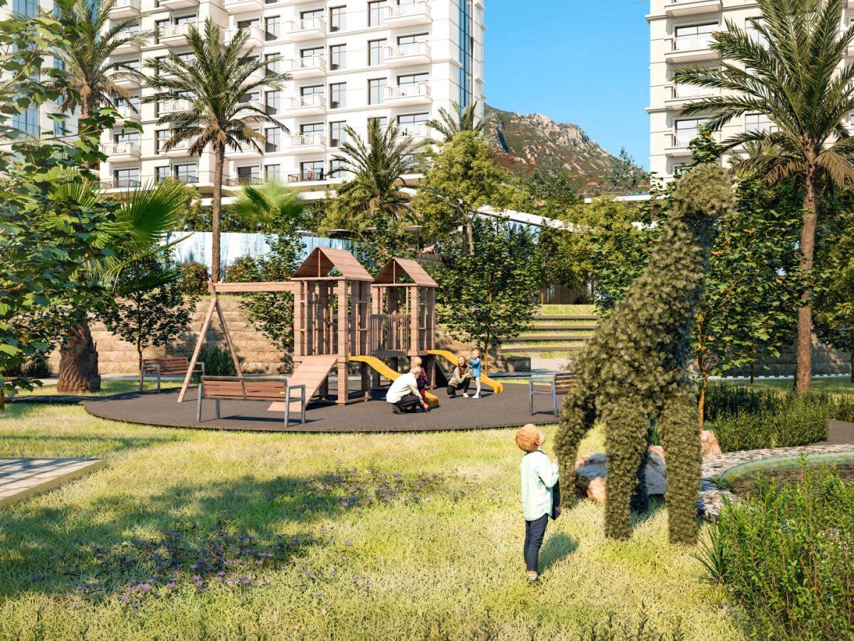 Apartments in a luxury residential complex with a private beach in Mahmutlar - Umbrella Group - Photo 17
