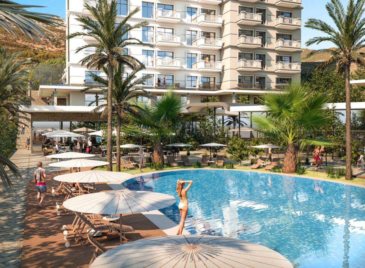Apartments in a luxury residential complex with a private beach in Mahmutlar - Umbrella Group - Photo 3