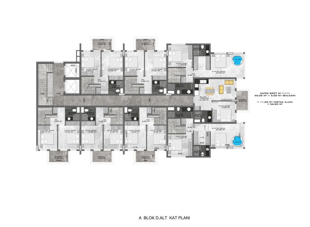 New apartments in a luxury complex in Kestel - Umbrella Group - Photo 61