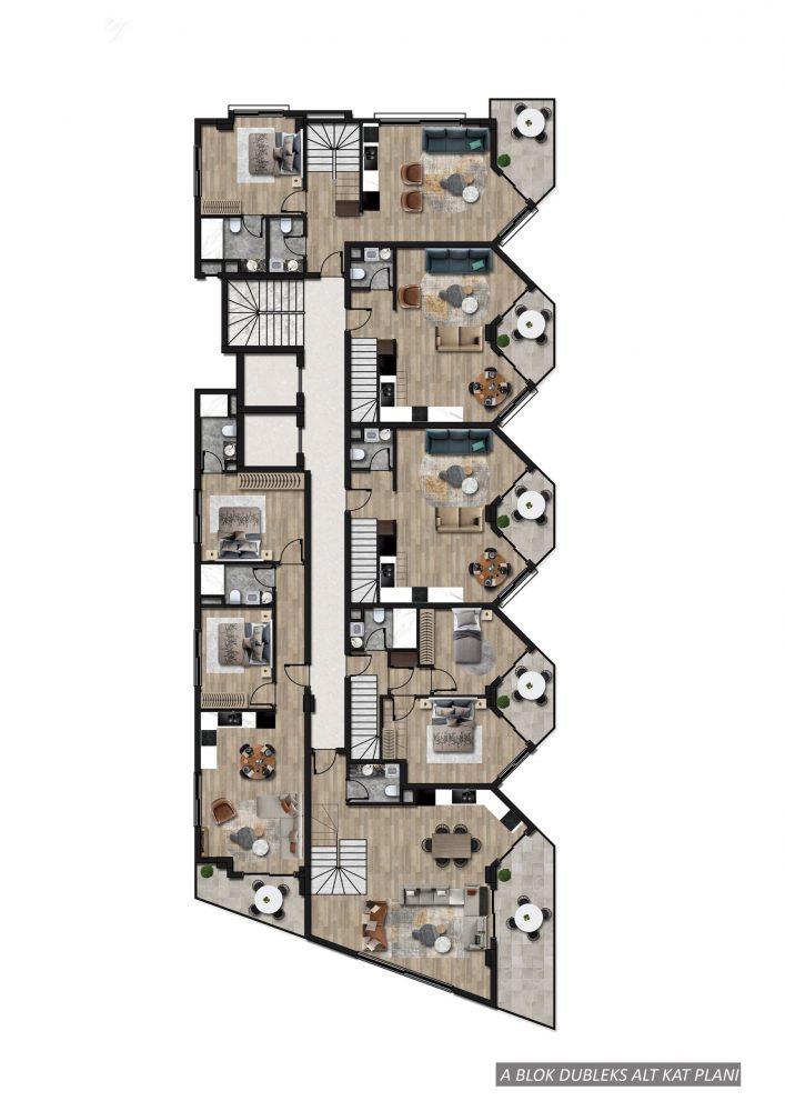 Premium investment project in the center of Alanya - Umbrella Group - Photo 30
