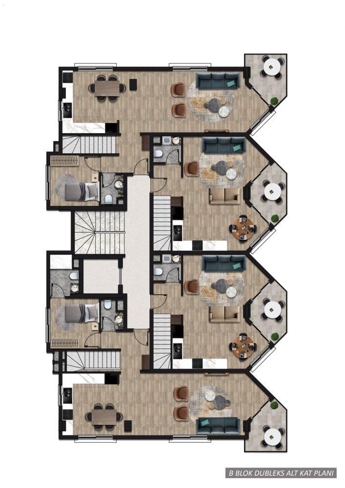 Premium investment project in the center of Alanya - Umbrella Group - Photo 39