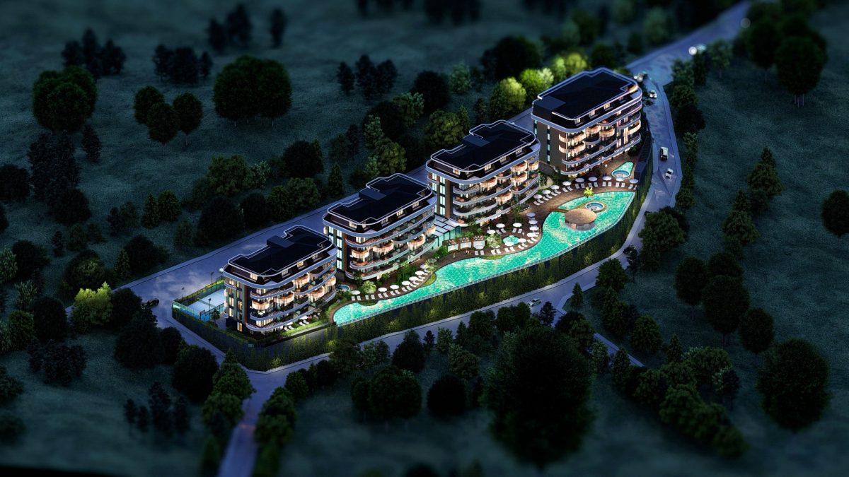 New apartments in a luxury complex in Kestel - Umbrella Group