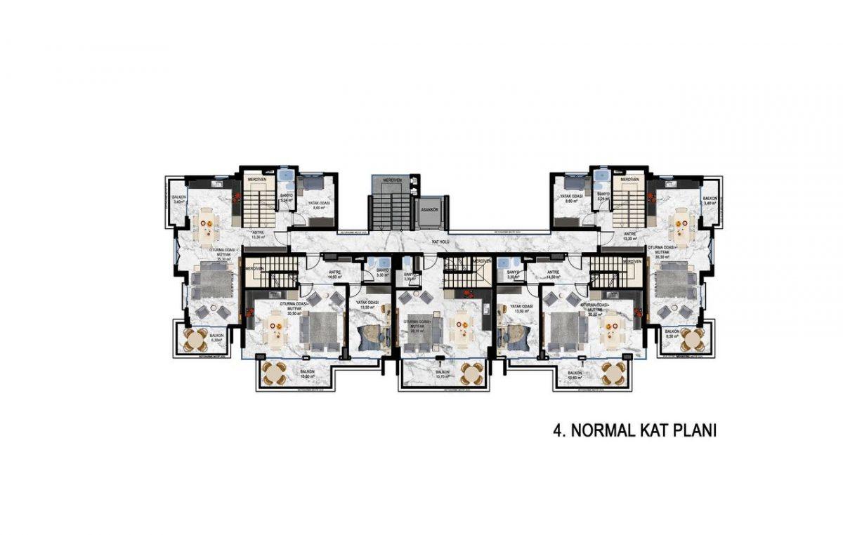 Apartments in a modern residential complex in Kestel - Umbrella Group - Photo 23