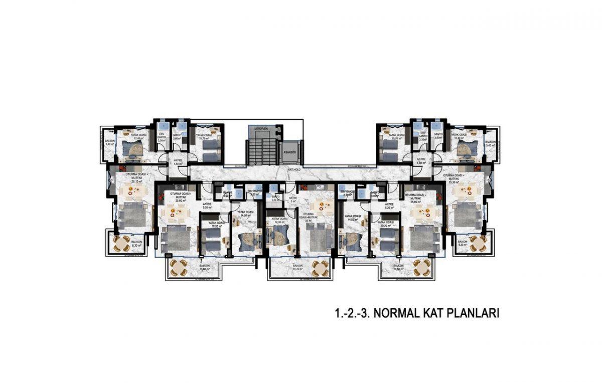 Apartments in a modern residential complex in Kestel - Umbrella Group - Photo 24