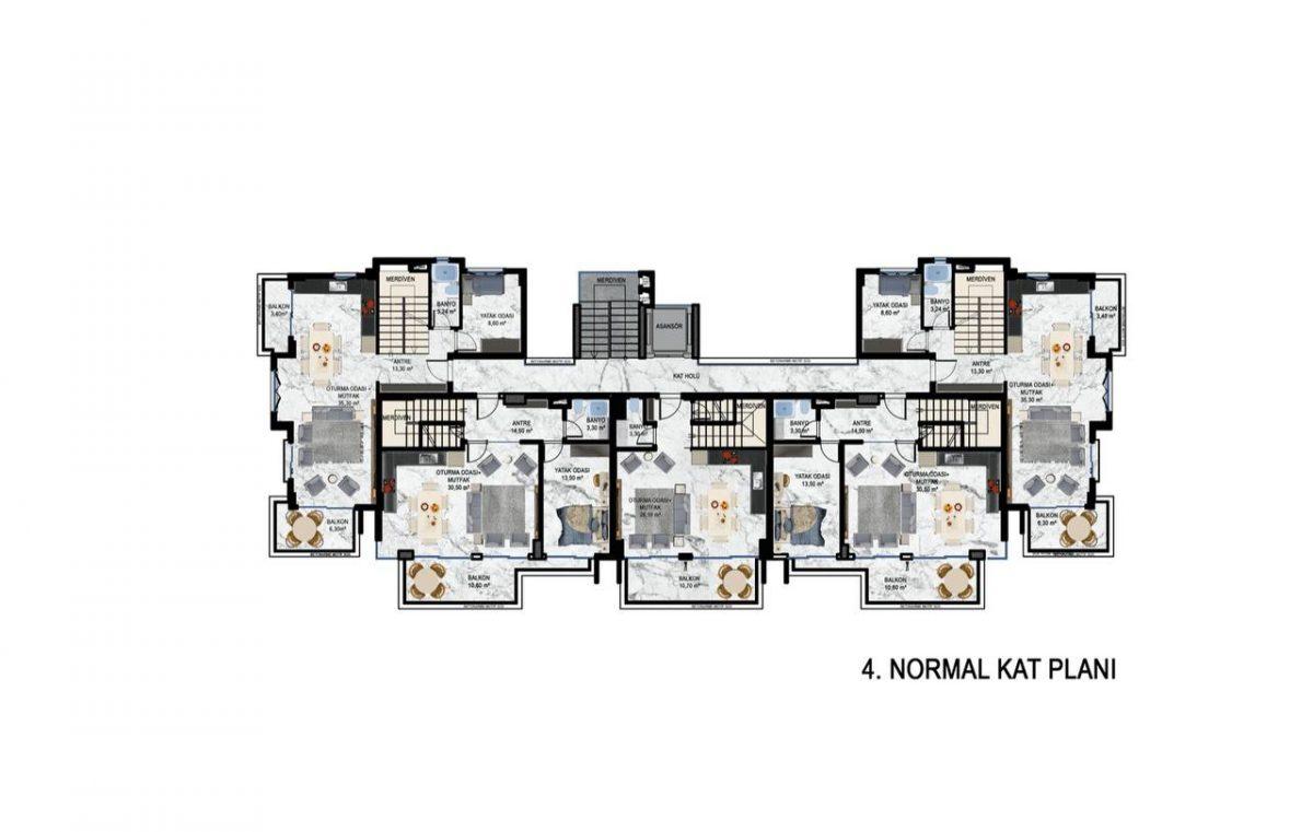 Apartments in a modern residential complex in Kestel - Umbrella Group - Photo 26