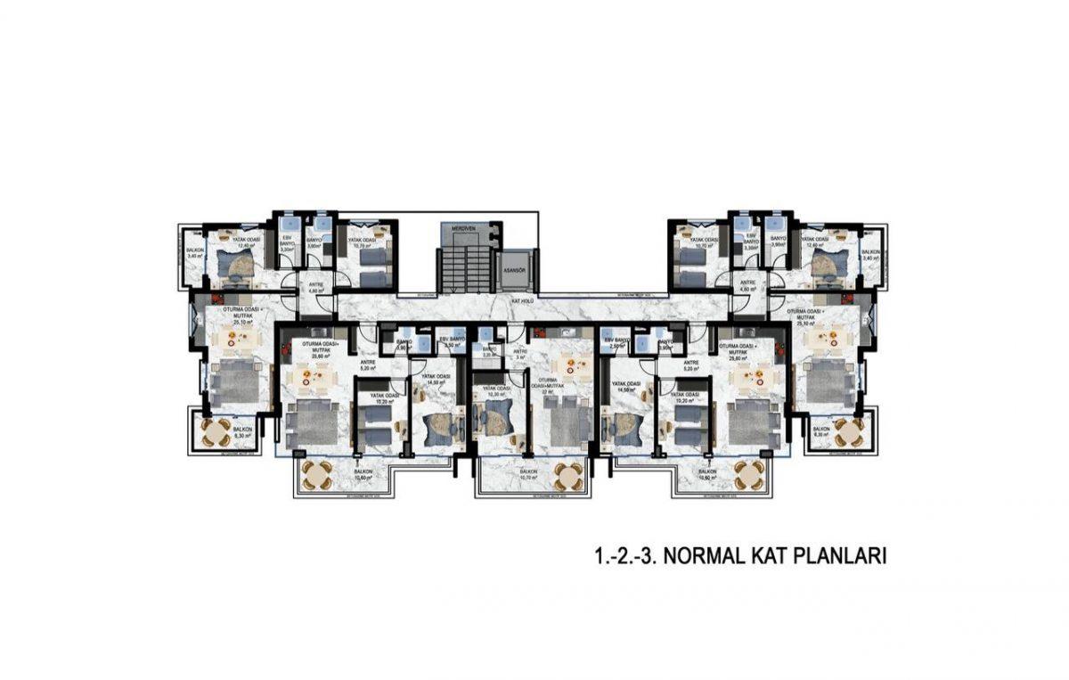 Apartments in a modern residential complex in Kestel - Umbrella Group - Photo 28