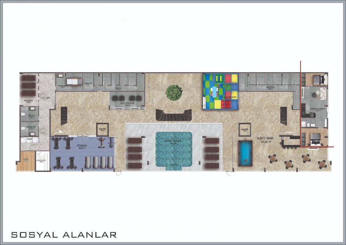 New apartments in the central area of Alanya - Umbrella Group - Photo 40