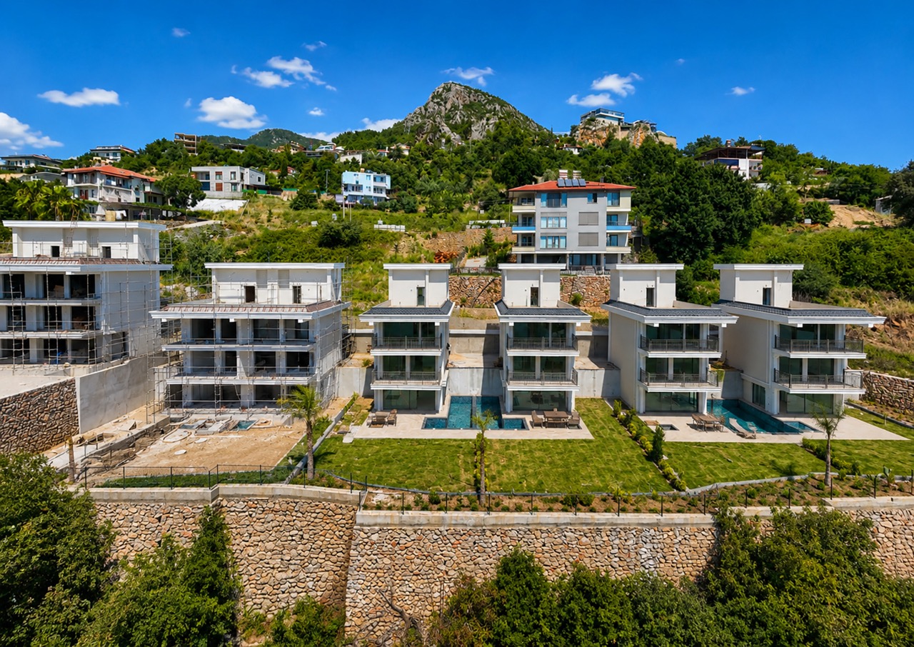 Вілла 3+1 з видом на море в Kестель, Аланья - 248 м² | ID U2386 - Фото 5