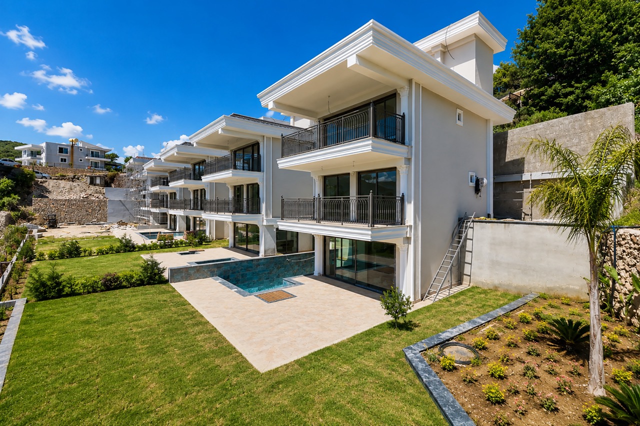 Вілла 3+1 з видом на море в Kестель, Аланья - 248 м² | ID U2386 - Фото 7