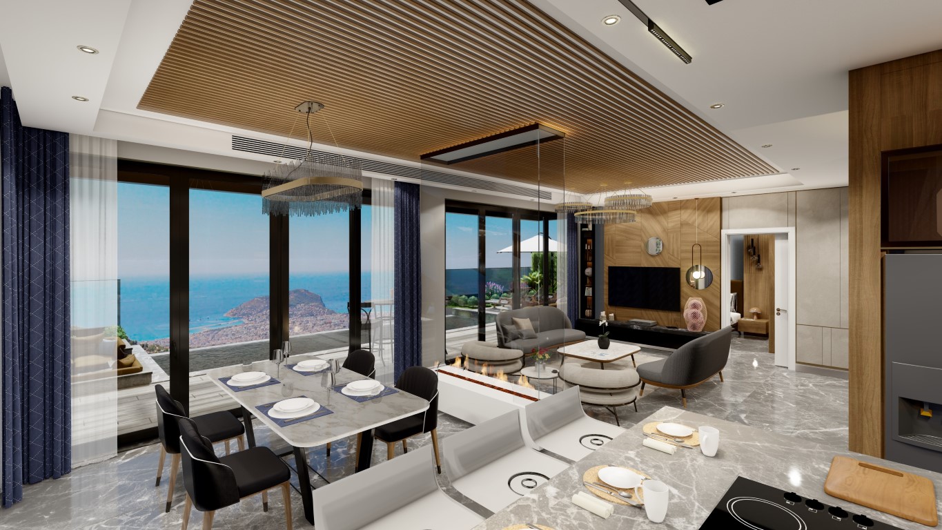 New project of ultra-modern villas with panoramic sea views in the area of Bektas - Umbrella Group - Photo 13