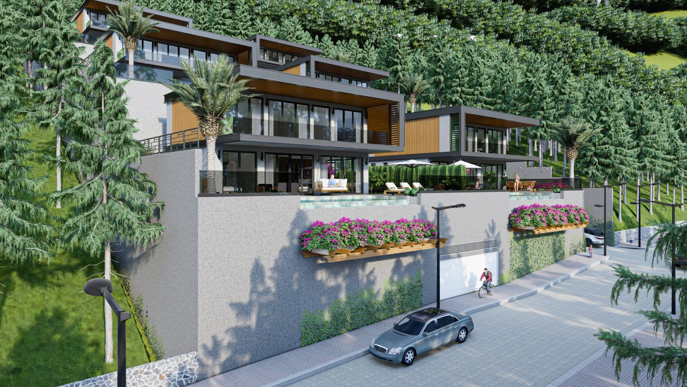 New project of ultra-modern villas with panoramic sea views in the area of Bektas - Umbrella Group