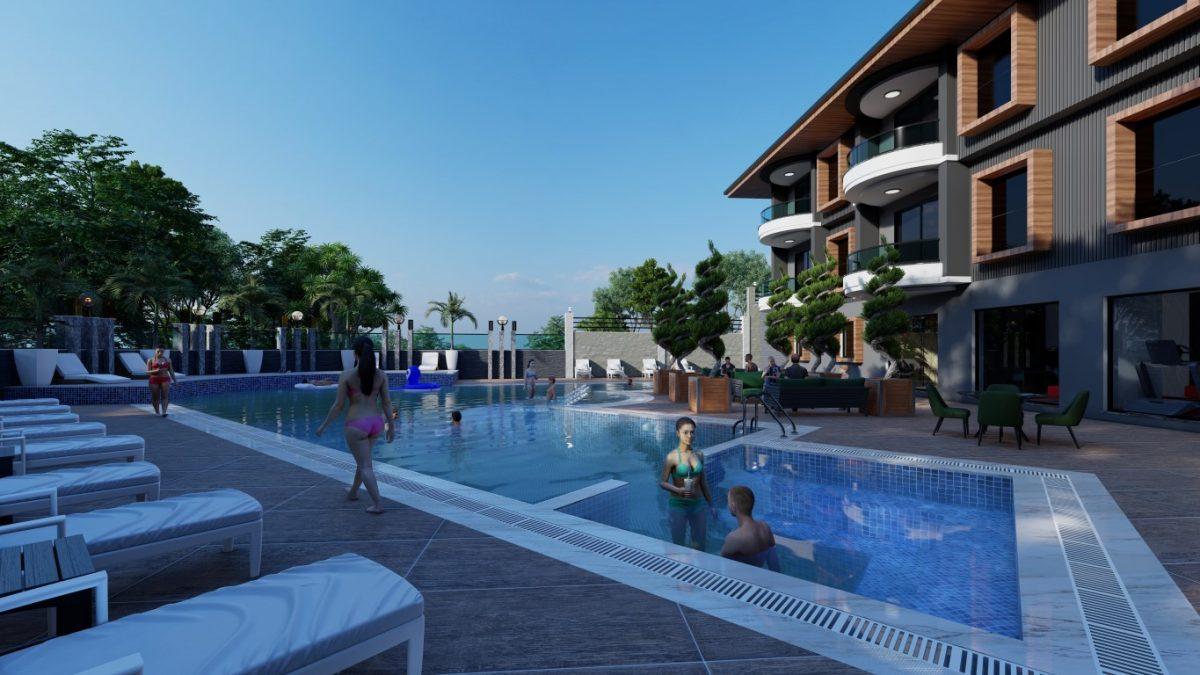 New project in 400 meters from the sandy beach of Incekum - Umbrella Group - Photo 4