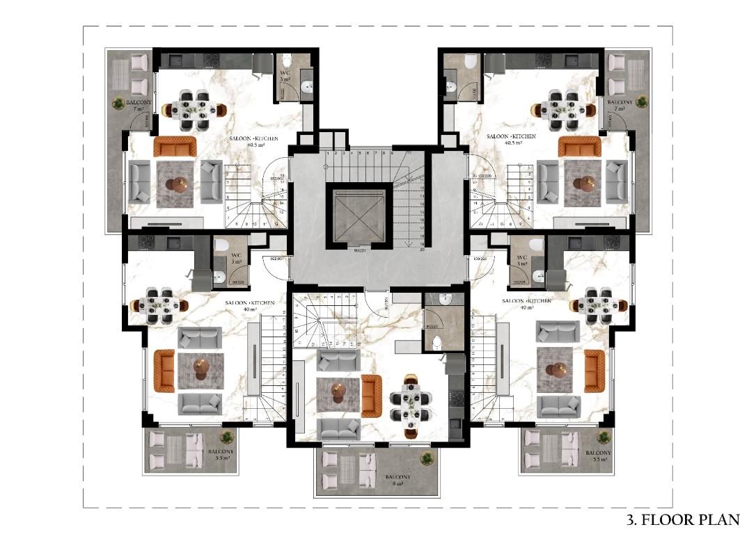 Investment project of a new residential complex in Payallar area, Turkey - Umbrella Group - Photo 15