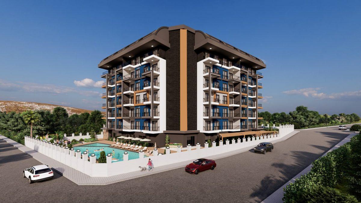 Residential complex with convenient layouts in Gazipasa - Umbrella Group