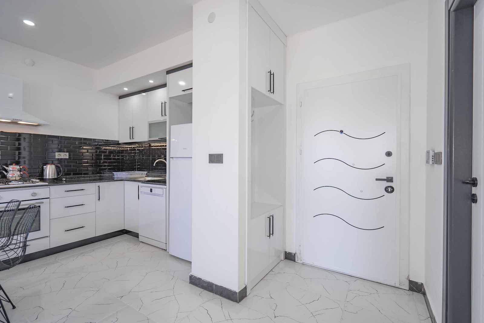 Furnished 1+1 apartments in a new complex in the greenest area of Avsallar, Alanya - Umbrella Group - Photo 15