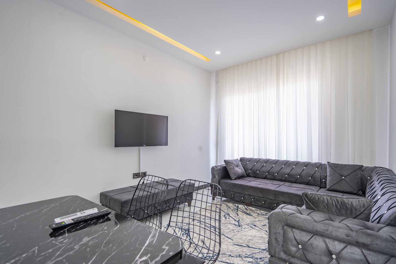 Furnished 1+1 apartments in a new complex in the greenest area of Avsallar, Alanya - Umbrella Group - Photo 19