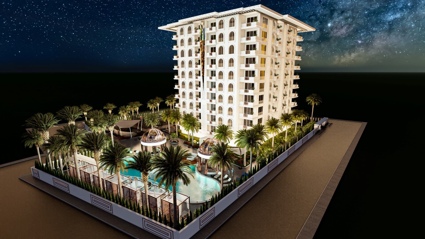 Residential complex with unique infrastructure in Payallar, Alanya - Umbrella Group
