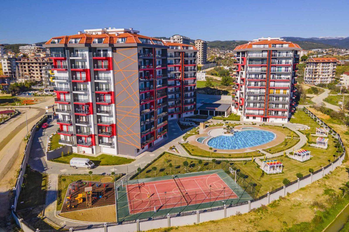 Furnished 1+1 apartments in a new complex in the greenest area of Avsallar, Alanya - Umbrella Group - Photo 9