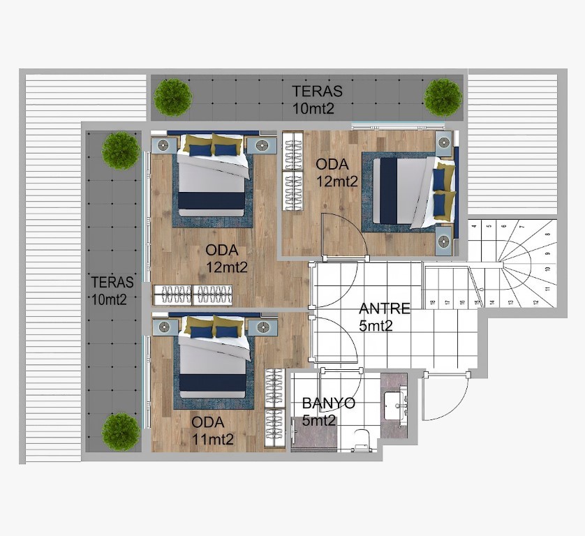 Residential complex with unique infrastructure in Payallar, Alanya - Umbrella Group - Photo 49