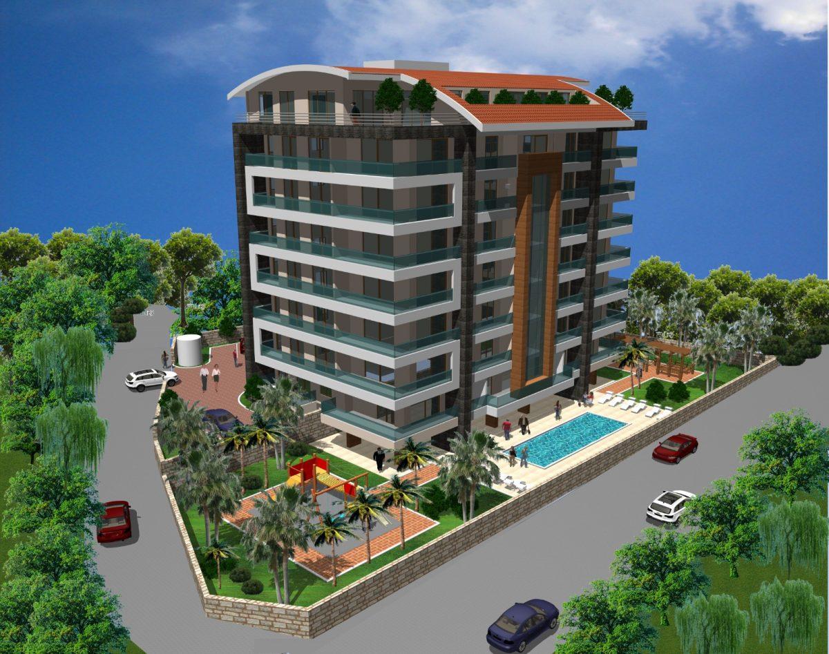 Two-room apartment in a new complex in Avsallar, Alanya - Umbrella Group