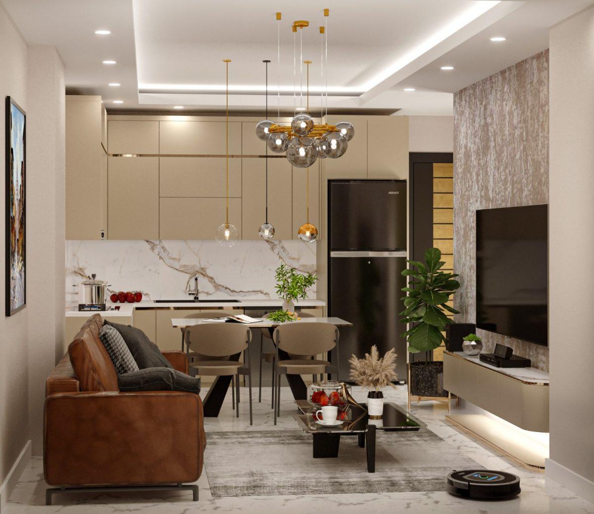 Investment project under construction in Oba, Alanya - Umbrella Group - Photo 17