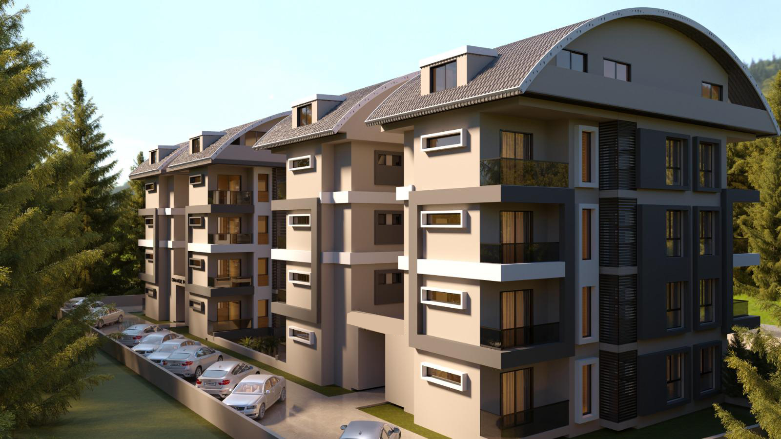 Investment project under construction in Oba, Alanya - Umbrella Group - Photo 5