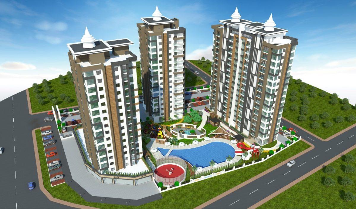 Design of a modern residential complex with spacious layouts in Mersin - Umbrella Group - Photo 3