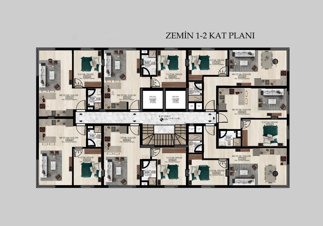 New project with commercial real estate in the center of Alanya - Umbrella Group - Photo 23