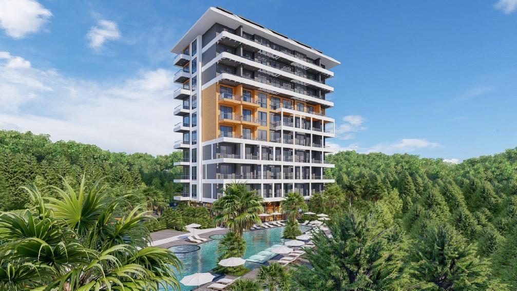 New seaside project in Tosmure with plans 1+1, 2+1 and 3+1 - Umbrella Group